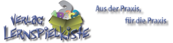 Das Logo Verlag Lernspielkiste&reg; ist eine eingetragene Wortbildmarke