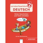 Lernabenteuerblock Deutsch Klasse 2: Auf der Abenteuerinsel