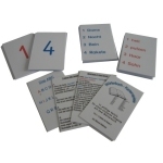 Wörterbuch-Kartenspiele