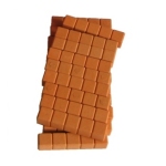 Dienes-Fünferstäbe aus RE-Wood®, 10 Stück, orange