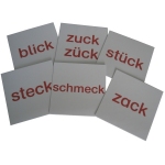 Pocket Cube Zusatzkarten Wortstämme - ck