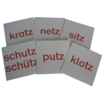 Pocket Cube Zusatzkarten Wortstämme - tz