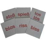 Pocket Cube Zusatzkarten Wortstämme - s-ss-ß