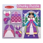 Puzzle Anziehpuppe - Prinzessin